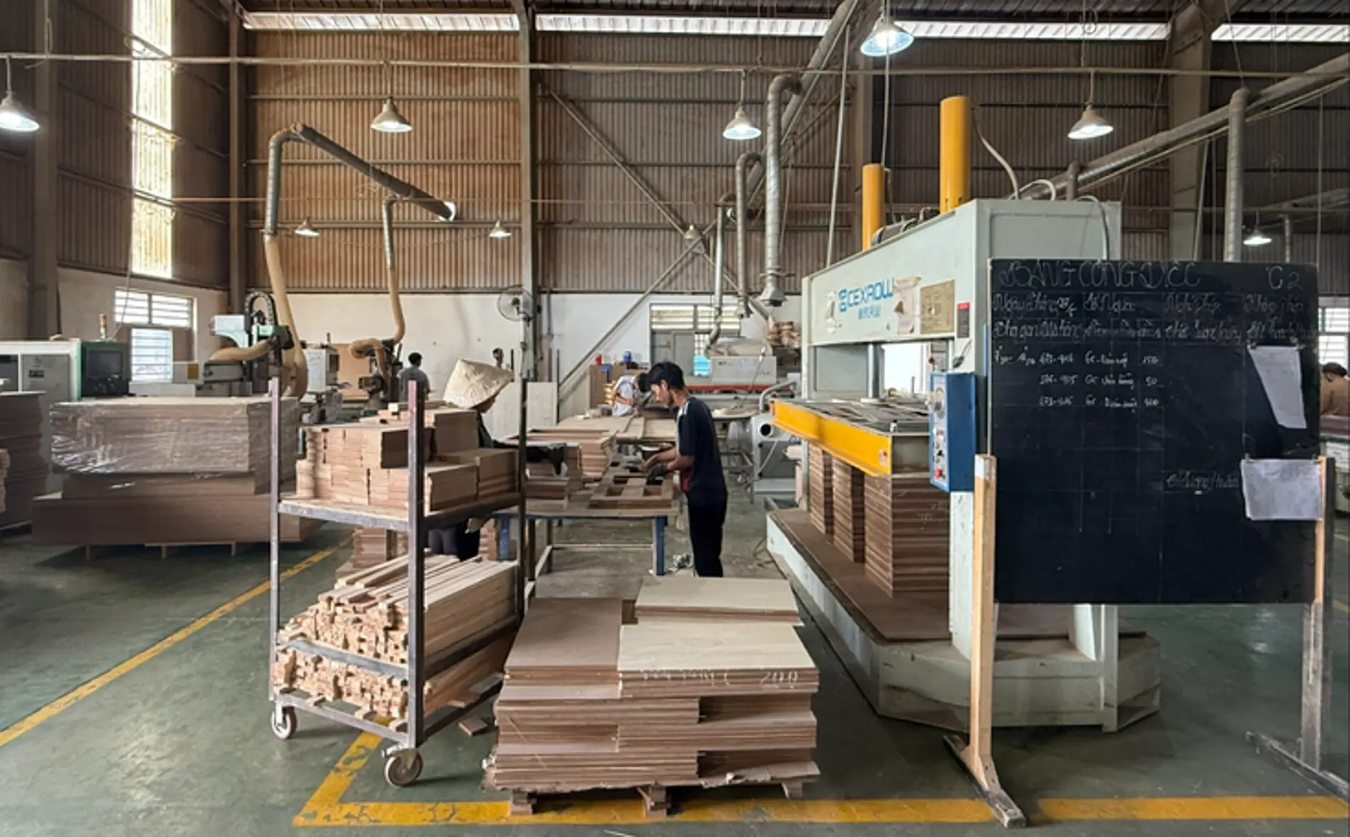 Factory floor